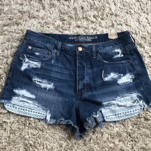 Vintage high-rise American eagle shorts